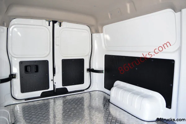 JAC Lanmao M2 2023 Guoxuan Confort 3,2 T 2 places camion fourgon électrique pur 4,89 m 41,93 kWh Caisse (2) | 86Trucks