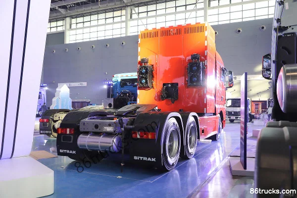 Sitrak SITRAK GX 6X4(10 wheels) fuel cell tractor truck CATL 123kWh Exterior (3) | 86Trucks
