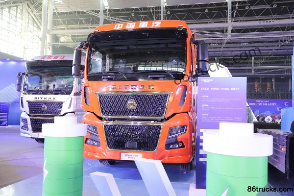 Sitrak SITRAK GX 6X4(10 wheels) fuel cell tractor truck CATL 123kWh Exterior (2) | 86Trucks