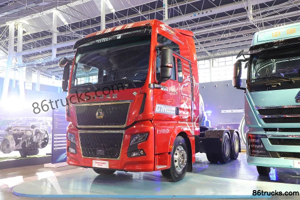 Sinotruk Sitrak G7H Heavy Truck 700hp 6X4(10 wheels) LNG Automatic Tractor Truck Exterior (3) | 86Trucks