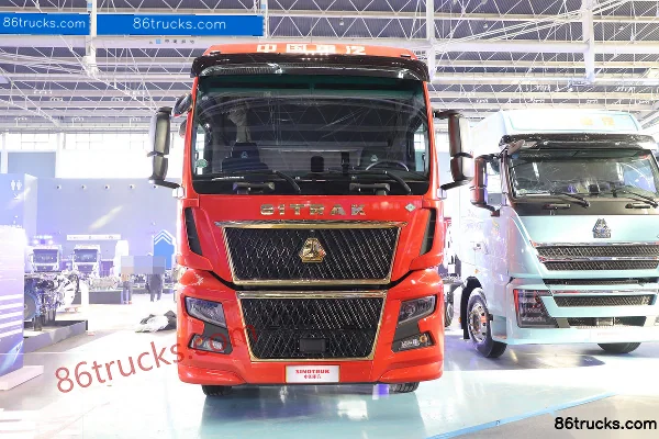Sinotruk Sitrak G7H Heavy Truck 700hp 6X4(10 wheels) LNG Automatic Tractor Truck Exterior (2) | 86Trucks