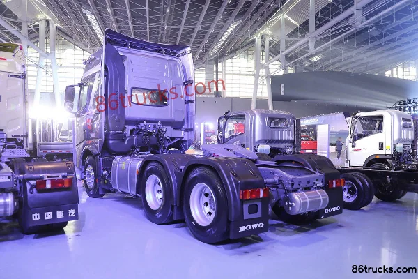 Sinotruk HOWO TH7 Heavy Truck 630hp 6X4(10 wheels) AMT Automatic Tractor Truck (Hydraulic Retarder) Exterior (3) | 86Trucks
