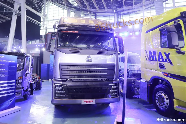 Sinotruk HOWO TH7 Heavy Truck 630hp 6X4(10 wheels) AMT Automatic Tractor Truck (Hydraulic Retarder) Exterior (2) | 86Trucks