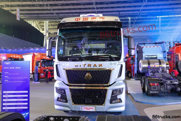 Sinotruk Sitrak G7H Heavy Truck 560hp 6X4(10 wheels) Dual-Fuel Automatic Tractor Truck Exterior (2) | 86Trucks