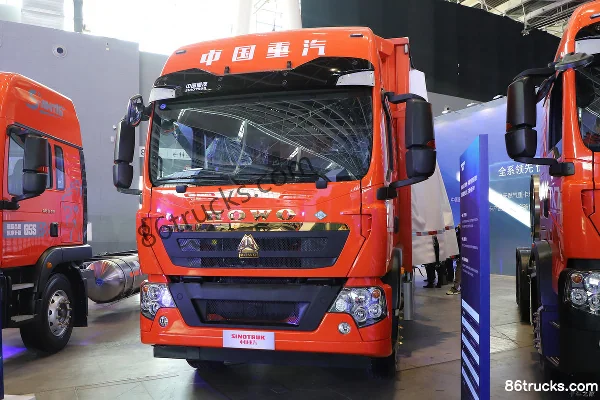 Sinotruk HOWO TX7 290 ch 4X2(6 roues) camion porteur frigorifique 9,52 m LNG (boîte Sinotruk 8 vitesses) Extérieur (3) | 86Trucks