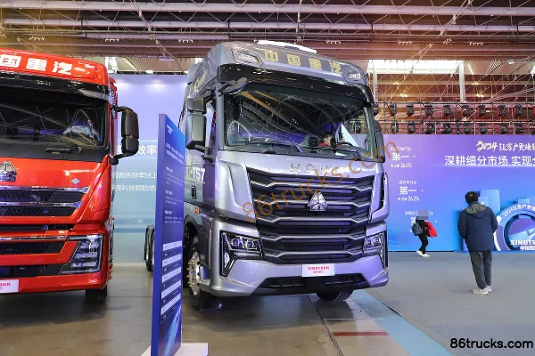 Sinotruk HOWO TS7 700 ch 6X4(10 roues) tracteur routier LNG à boîte automatique (rétardateur hydraulique) Extérieur