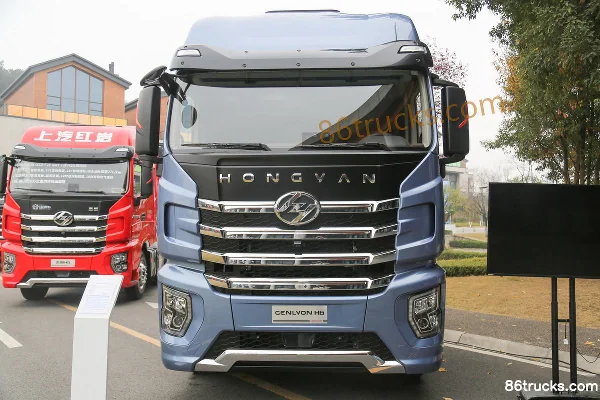 SAIC Hongyan Genlyon H6 520 hp 4X2(6 wheels) AMT Automatic Tractor Truck Exterior (2) | 86Trucks