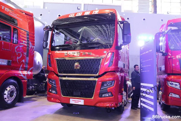 Sinotruk Sitrak G7H heavy truck 530 hp 4X2(6 wheels) LNG automatic transmission tractor truck Exterior (3) | 86Trucks