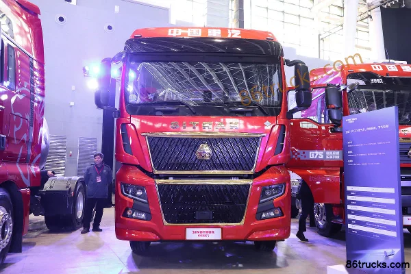 Sinotruk Sitrak G7H heavy truck 530 hp 4X2(6 wheels) LNG automatic transmission tractor truck Exterior (2) | 86Trucks