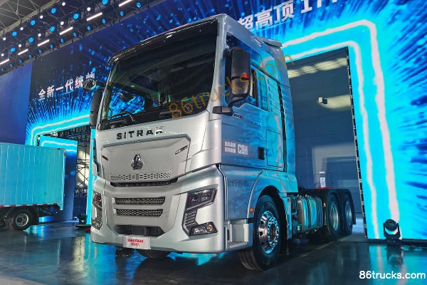 Sinotruk Sitrak C9H heavy truck 840 hp 6X4(10 wheels) automatic transmission tractor truck Exterior (3) | 86Trucks