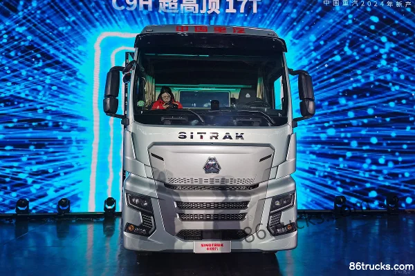 Sinotruk Sitrak C9H heavy truck 840 hp 6X4(10 wheels) automatic transmission tractor truck Exterior (2) | 86Trucks