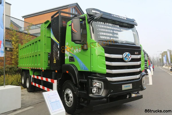 SAIC Hongyan SAIC Hongyan Genho Heavy Truck electric dump truck