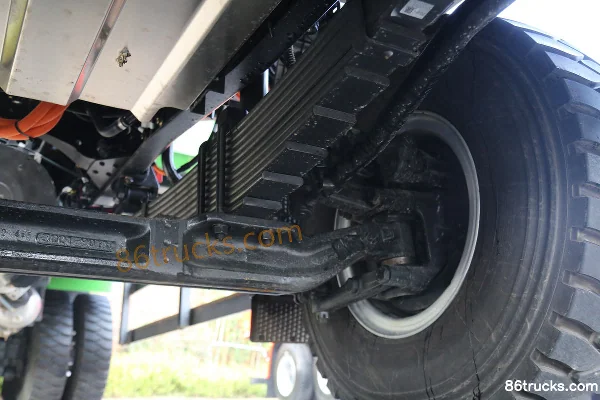 SAIC Hongyan Jiehu H6 Smart Electric Edition 6X4(10 roues) 5.6m Swappable Electric Dump Truck 282kWh Châssis (3) | 86Trucks