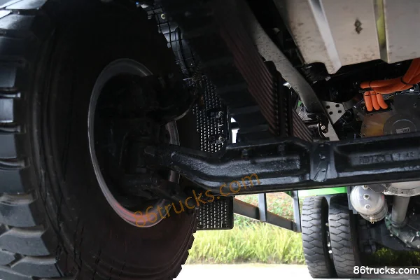 SAIC Hongyan Jiehu H6 Smart Electric Edition 6X4(10 roues) 5.6m Swappable Electric Dump Truck 282kWh Châssis (2) | 86Trucks