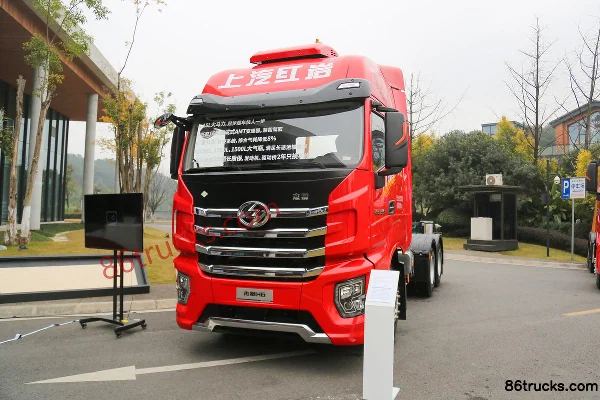 SAIC Hongyan Genlyon H6 Standard Load Edition 500hp 6X4(10 wheels) LNG Tractor Truck (China VI) Exterior (3) | 86Trucks