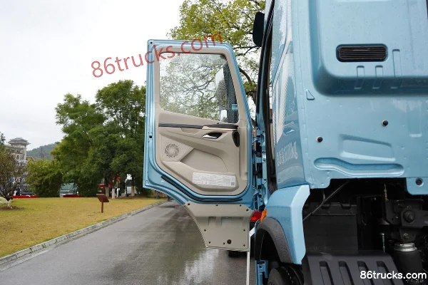 Dongfeng H5V Chuangfu Edition 7L Diesel 350 hp 4X2(6 wheels) Fast Gear 10-Speed 6.8m Van Cargo Truck Cab (1) | 86Trucks