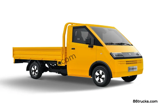 Dali Niumowang D05 Comfort Type 2T 2.58m Single Row Pure Electric Panel Micro Truck 4X2(6 wheels) Exterior