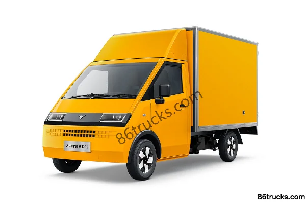 Dali Niumowang D05, version confort, 2T, fourgon électrique pur à cabine simple 2,529 m, 4X2(6 roues) Extérieur (3) | 86Trucks