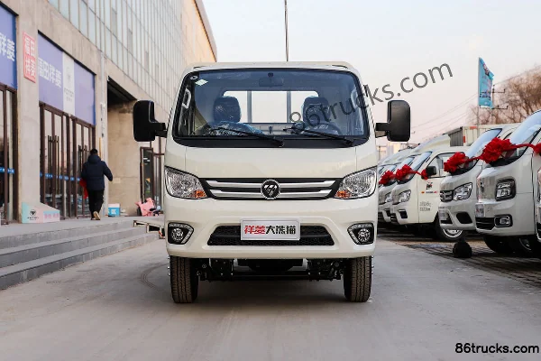 Foton Xiangling M2 Struggle Edition 2.0L 122 hp 4X2(6 wheels) CNG 4m single-row flatbed mini truck Exterior (2) | 86Trucks