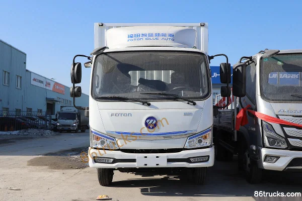 Aumark Zhiblue 4,5T 4,14 m camion fourgon électrique pur cabine simple 81,14 kWh 4X2(6 roues) Extérieur (2) | 86Trucks