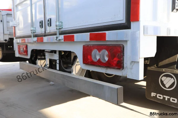 Aumark Zhiblue 4,5T 4,14 m camion fourgon électrique pur cabine simple 81,14 kWh 4X2(6 roues) Carrosserie (2) | 86Trucks