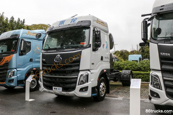 DongfengLiuqi ChenglongH7 version Luhang 580 ch 4X2(6 roues) tracteur routier LNG automatique Extérieur (2) | 86Trucks