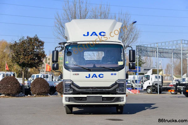 JAC Shuailing HS6 4,5T camion léger fourgon à cabine simple hybride rechargeable 4,15 m 15,5 kWh 4X2(6 roues) Extérieur (2) | 86Trucks