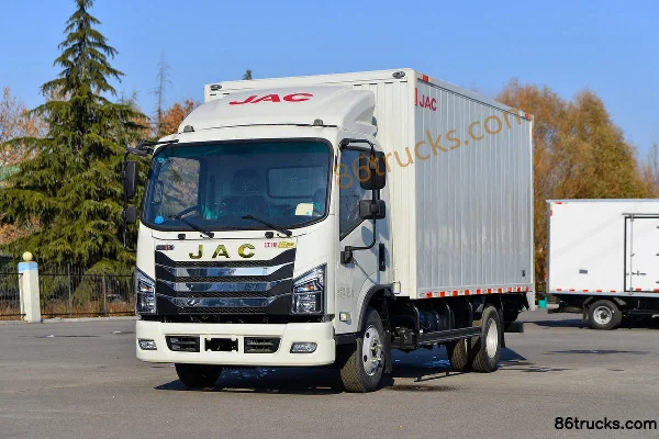 JAC Yunduoduo N5 160 hp 4X2(6 wheels) 4.1m Single Row Van Truck (China VI) Exterior (3) | 86Trucks