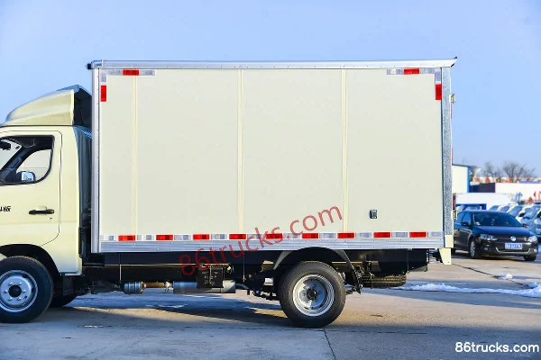 Foton Xiangling M1 Luxe 1.6L 122 ch 4X2(6 roues) Essence 3,3 m fourgon monoplace micro camion Carrosserie (2) | 86Trucks