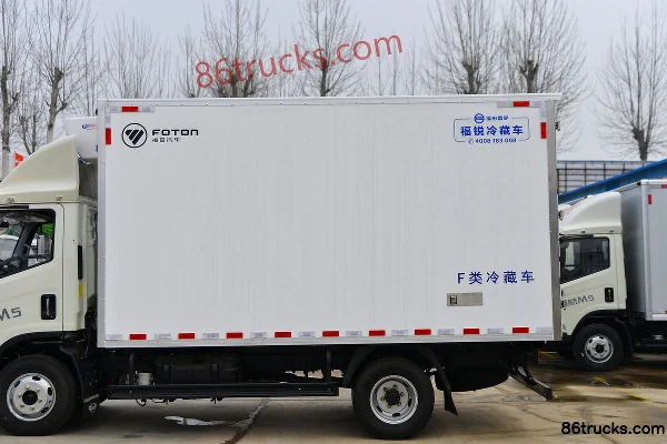 Foton Shidai Linghang M5 152 ch 4X2(6 roues) 4,08 m camion frigorifique Carrosserie (2) | 86Trucks