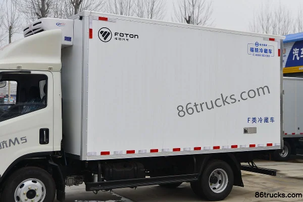 Foton Shidai Linghang M5 152 ch 4X2(6 roues) 4,08 m camion frigorifique Carrosserie (1) | 86Trucks
