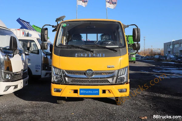 Foton Xiaoyun S PLUS 120hp 4X2(6 wheels) 3.17m Double Row Flatbed Light Truck (China VI) Exterior (2) | 86Trucks