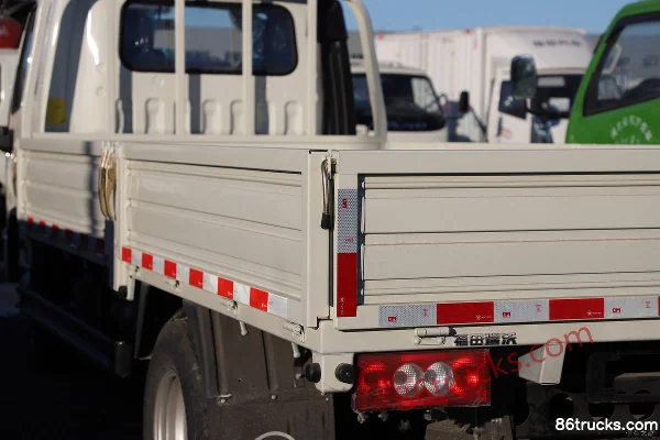 Foton Xiaoyun S PLUS 131hp 4X2(6 wheels) 4.18m Single Row Flatbed Light Truck (China VI) Body (3) | 86Trucks