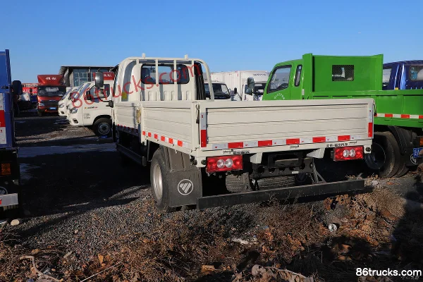 Foton Xiaoyun S PLUS 131hp 4X2(6 wheels) 4.18m Single Row Flatbed Light Truck (China VI) Body (2) | 86Trucks