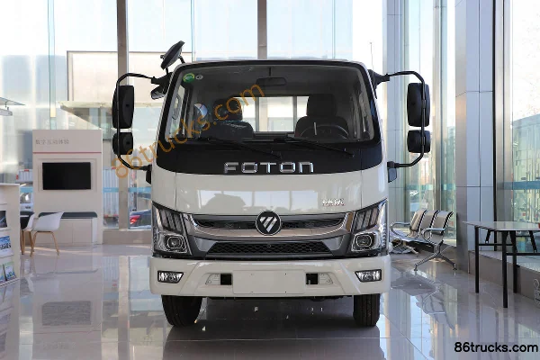 Foton Xiaoyun S PLUS 131hp 4X2(6 wheels) 3.9m Semi-Row Flatbed Light Truck (China VI) Exterior (2) | 86Trucks