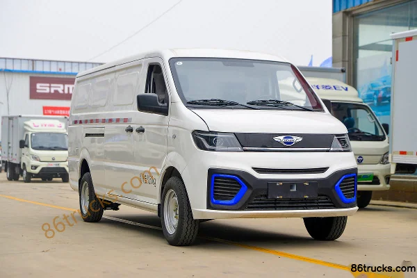 Foton Zhiling EV7 Standard Fast Charge Version 3.3T 2-Seat 5.42m Electric Panel Van 46.37kWh Exterior