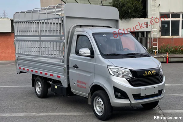 JAC Mini Truck Duomi 1.3L 91hp 4X2(6 wheels) Gasoline 3.05m Single Row Stake Truck Exterior
