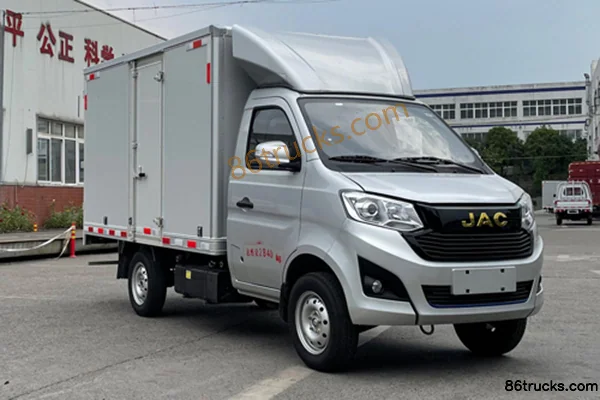 JAC Mini Truck Duomi 1.3L 91hp 4X2(6 wheels) Gasoline 3.035m Single Row Van Truck Exterior
