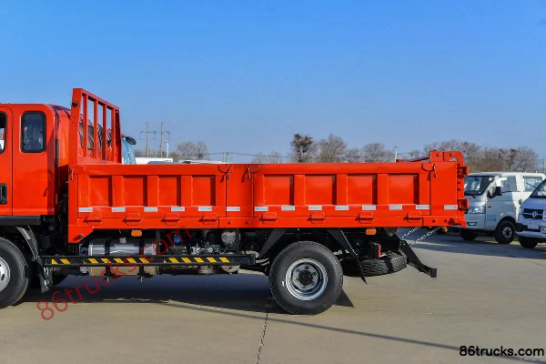 Kama Kaijie HM6 184 hp 4X2(6 wheels) 4.27m Dump Truck (China VI) Body (2) | 86Trucks