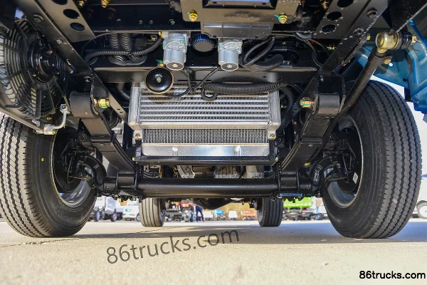 Kama GK3 Jinyunka 102 hp 4X2(6 wheels) 3m Dump Truck Chassis (1) | 86Trucks