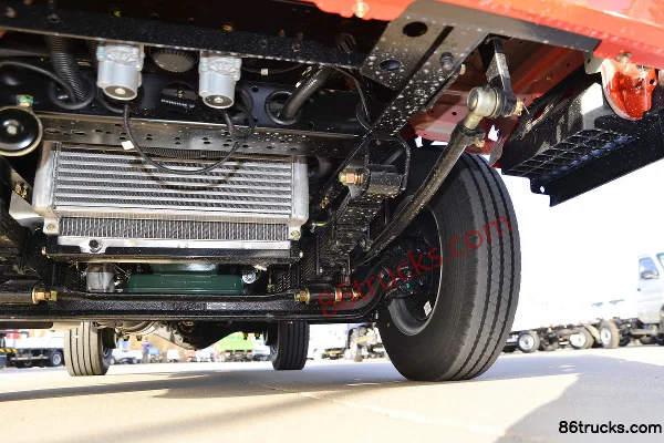 Kama Kaijie M1 130hp 4X2(6 wheels) 3.2m Dump Truck (China VI) Chassis (3) | 86Trucks