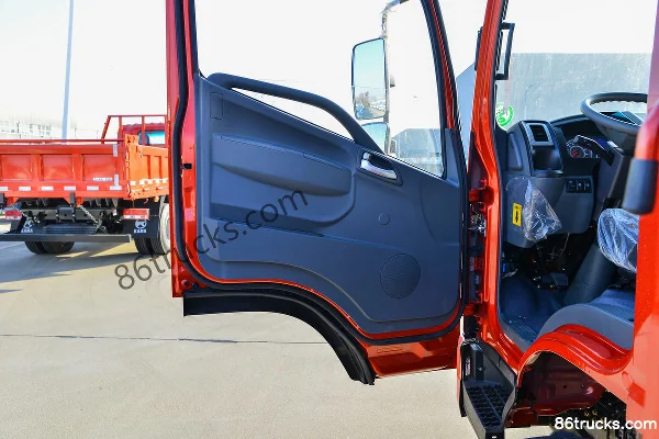 Kama Kaijie HM6 184hp 4X2(6 wheels) 4.1m Dump Truck Cab (2) | 86Trucks