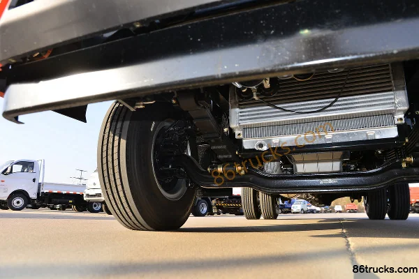 Kama Kaijie HM6 184hp 4X2(6 wheels) 4.1m Dump Truck Chassis (2) | 86Trucks