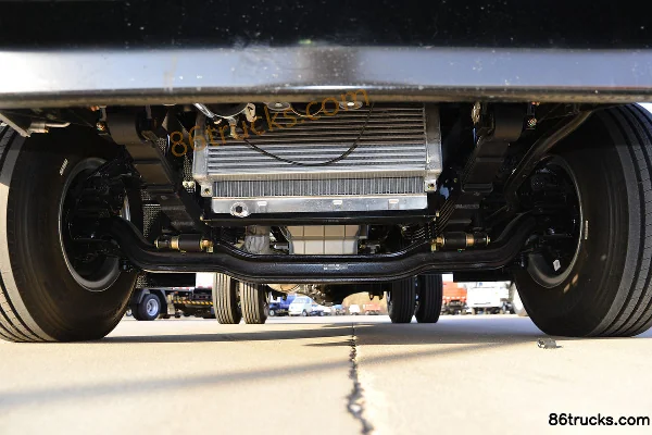 Kama Kaijie HM6 184hp 4X2(6 wheels) 4.1m Dump Truck Chassis (1) | 86Trucks