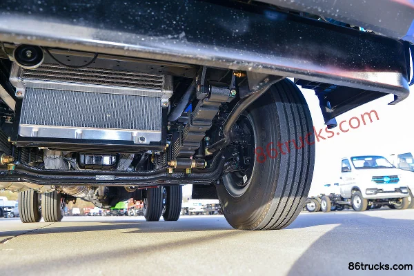 Kama Kaijie GM3 Deluxe Edition 150hp 4X2(6 wheels) 3.65m dump truck Chassis (3) | 86Trucks