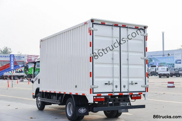 FAW Jiefang J6F cabine moyenne 137 ch 4X2(6 roues) camion léger fourgon 4,16 m cabine simple (China VI) Carrosserie (3) | 86Trucks