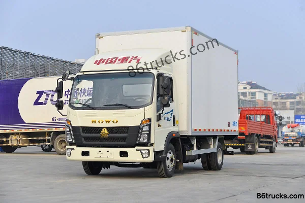 Sinotruk HOWO Hanvo 160hp 4X2(6 wheels) 4.1m refrigerated truck (China VI) Exterior (3) | 86Trucks