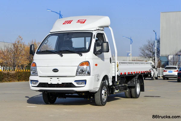 Kama Ruihang EV 3.5T 4.02m single-row pure electric flatbed micro truck 58.9kWh 4X2(6 roues) Extérieur (3) | 86Trucks