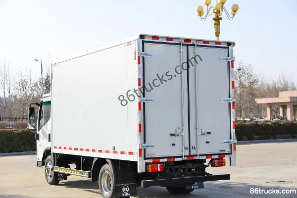 Kama Kaijie EV 4,5 T 4,16 m camion fourgon électrique simple cabine 81,144 kWh 4X2(6 roues) Carrosserie (3) | 86Trucks