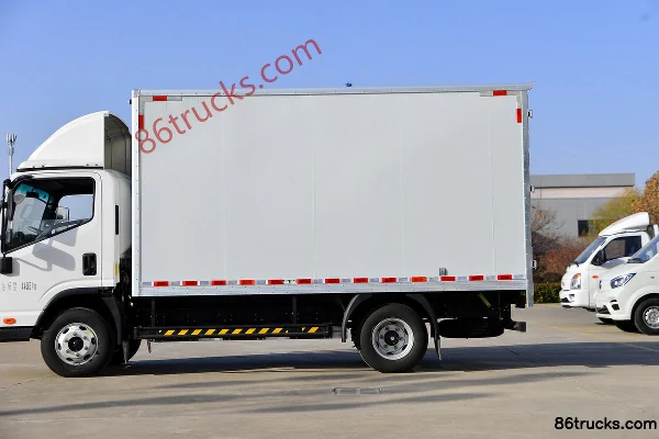 Kama Kaijie EV 4,5 T 4,16 m camion fourgon électrique simple cabine 81,144 kWh 4X2(6 roues) Carrosserie (2) | 86Trucks